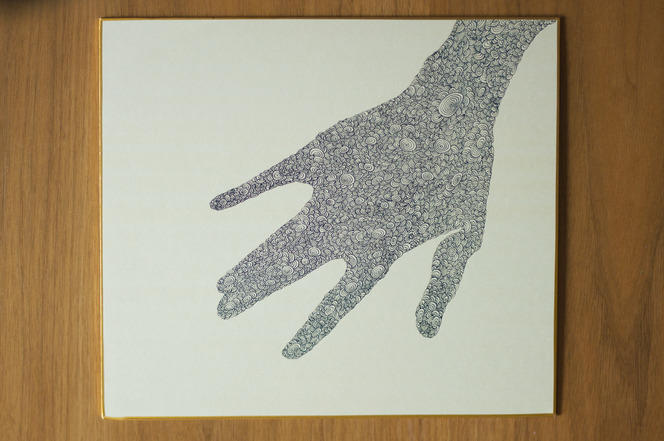 Two Hand Drawings